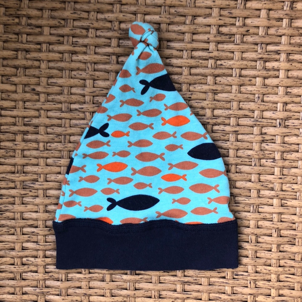 Hanna Andersson top knot hat